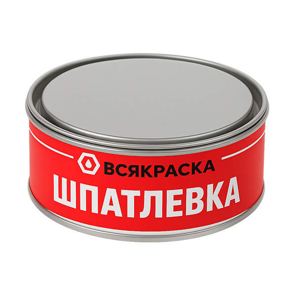 Банка металлическая упаковка для шпатлевки с крышкой лакировка этикетка дизайн брендинг тиснение зиговка ребра жёсткости купить заказать производство ТАРМЕТ