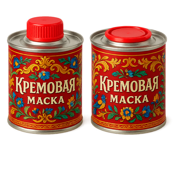 Жестяная банка с пэт крышкой берикап тара евробаллон bericap - дизайн этикетки, брендинг, тиснение. Купить заказать оптом металлические банки с пластиковой крышкой, тару, жестяную упаковку, завод - производство ТАРМЕТ