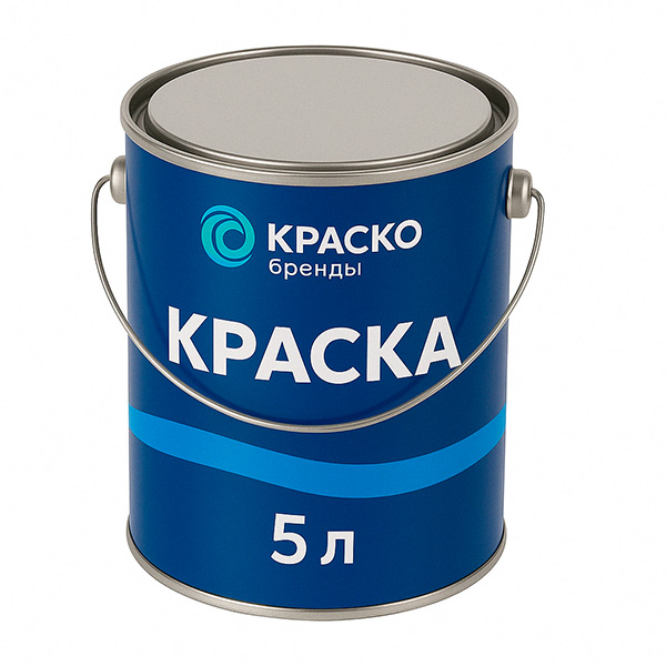 Ведро железное с ручкой и крышкой RL дополнительная защита от протекания лакировка этикетка дизайн брендинг тиснение зиговка ребра жёсткости купить заказать производство ТАРМЕТ
