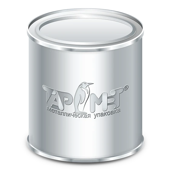 Банка цилиндрическая металлическая 1.21 — 1.38 л заказать и купить по оптовой цене производителя: банки, тара, емкости, жестяная упаковка — завод ТАРМЕТ жестяные банки оптом